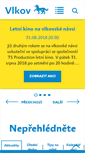 Mobile Screenshot of obecvlkov.cz